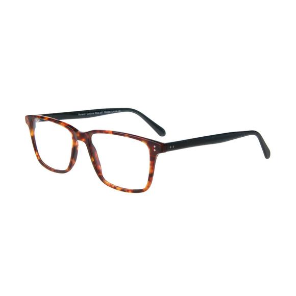 New Runway Couture RCE-287 Matte Tortoise Eyeglasses w/ Green Temples 54/17/145